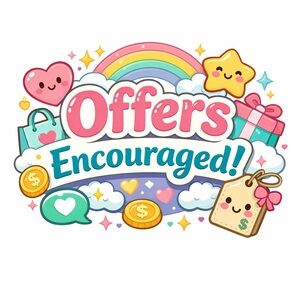 Offers are encouraged!